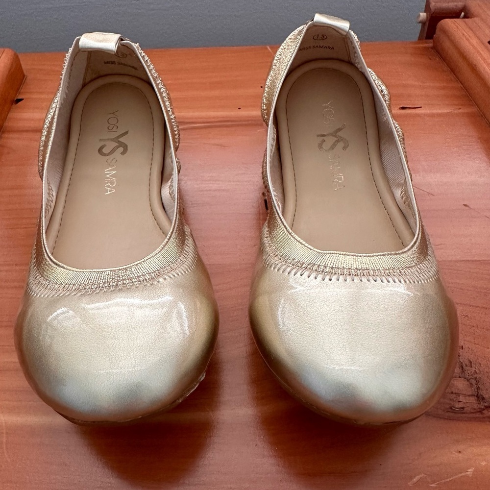NWT Yosi Samra girls ballet flats